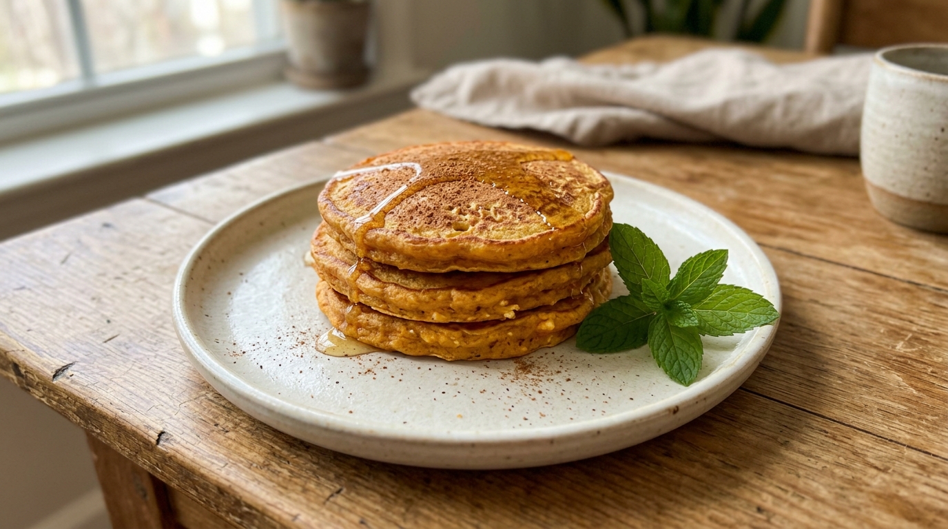 Сырники с тыквой, мёдом и корицей