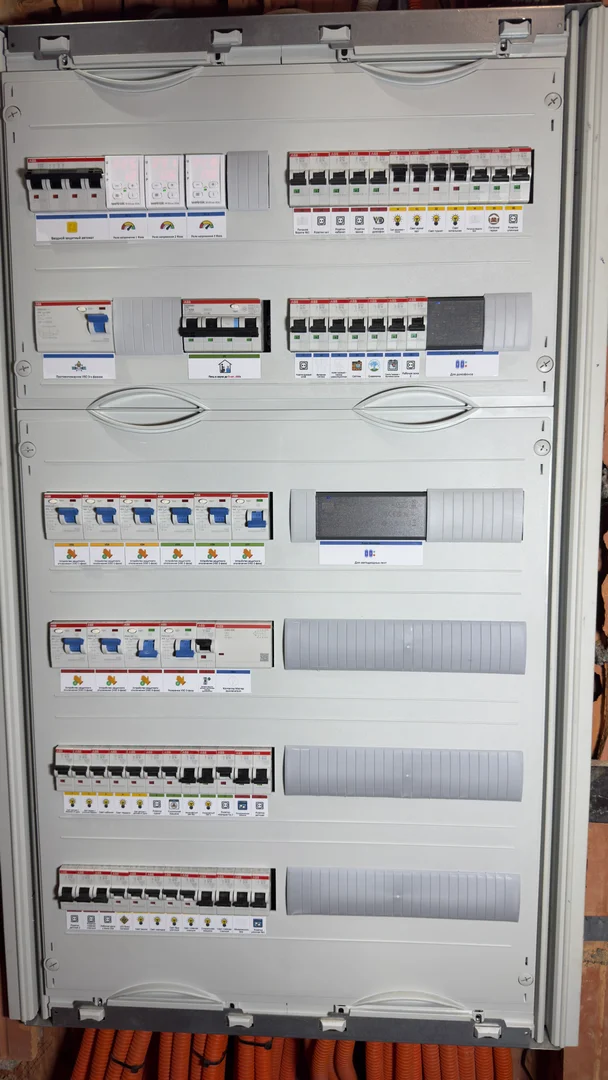 Электромонтаж частных домов под ключ в Санкт-Петербурге