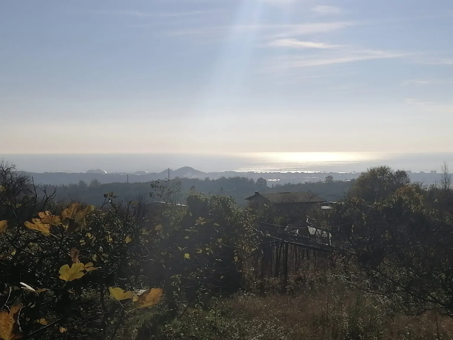 Участок в Адлере с видом на море