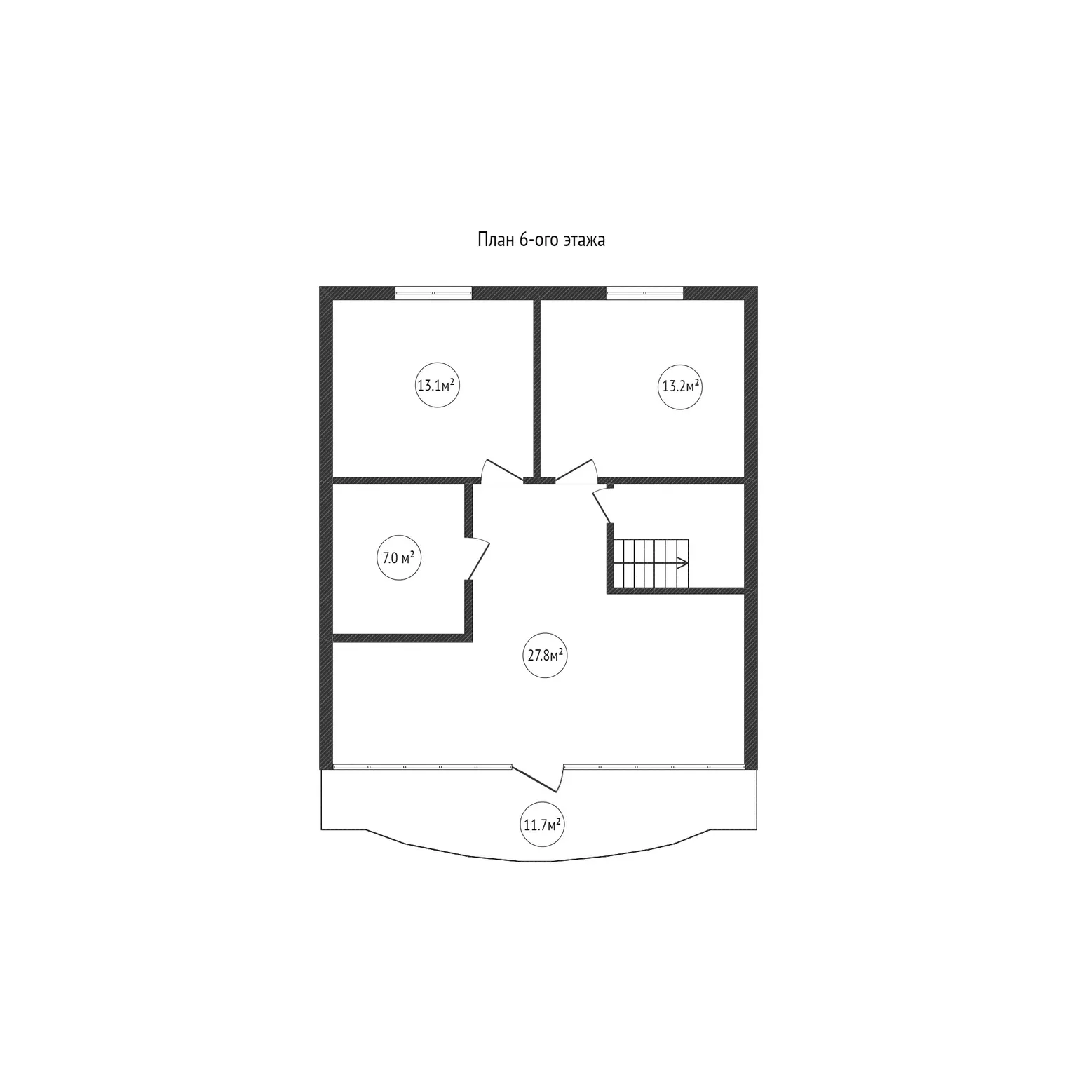 Апартамент 73 м² на первой линии — свежий капремонт, мебель/техника, 3 комнаты - фото 2