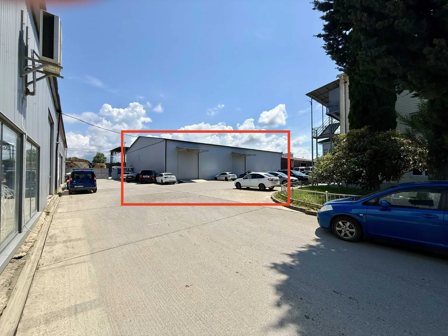 Склад 880 м². Потолки 6,5 м. Охрана. Сириус, ул. Энергетиков, 3