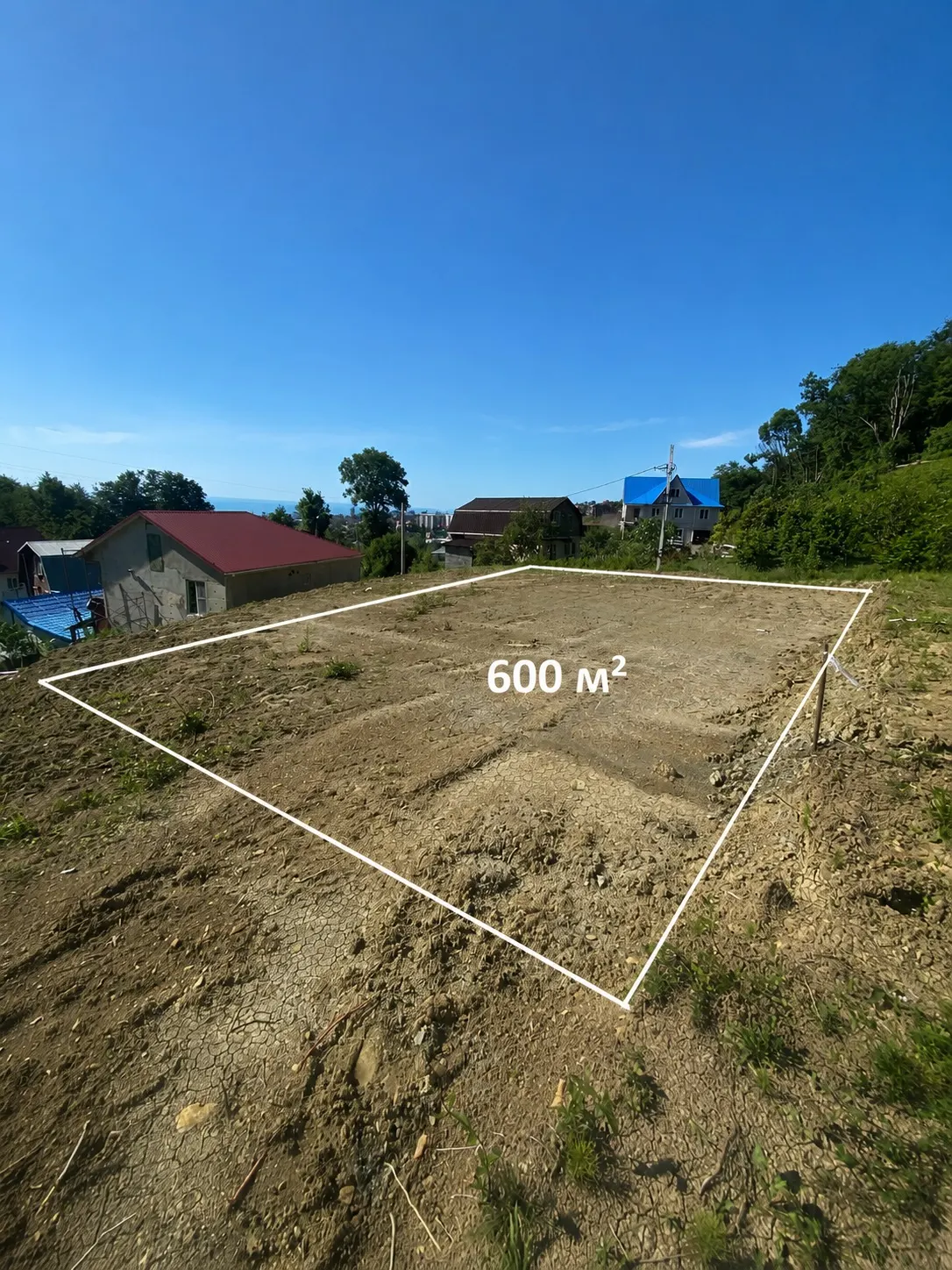 Продам видовой земельный участок в центре Сочи