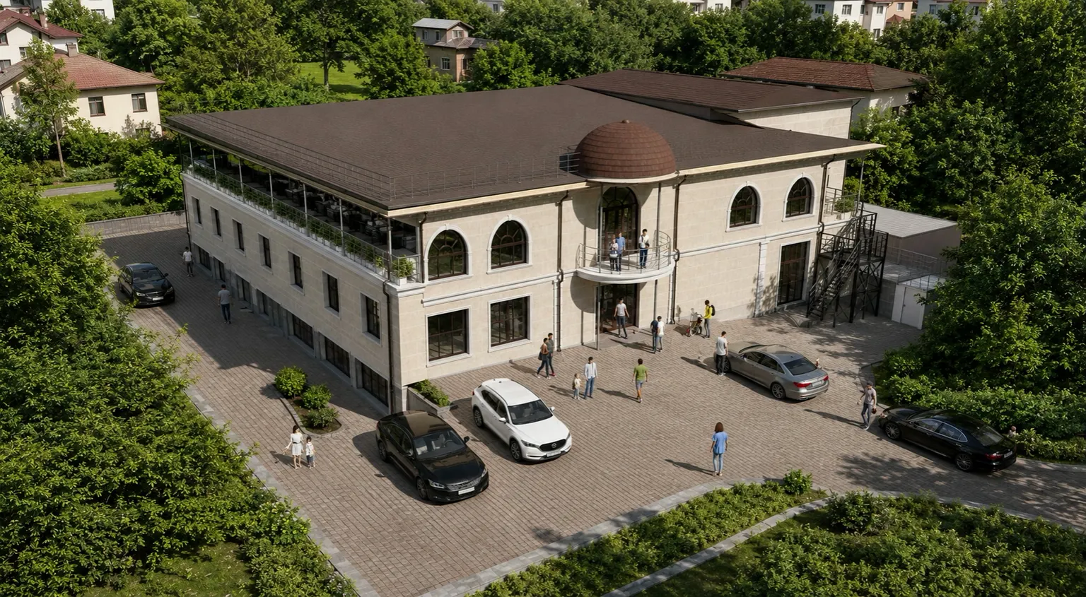 Продажа коммерческого здания 2 548 м² у моря в Дагомысе - фото 2