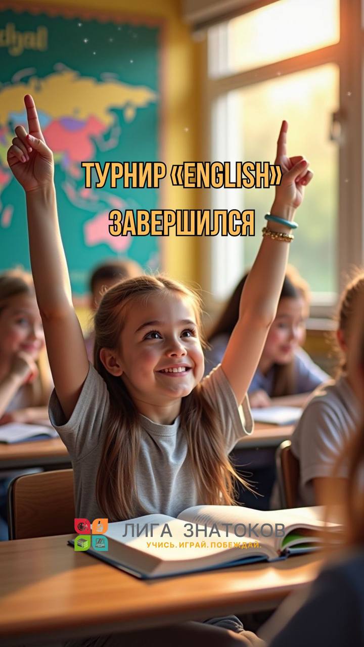 Турнир «English» завершён: подведение итогов уже скоро