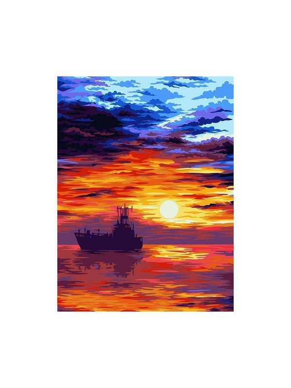 Картина по номерам  30*40см рисунок