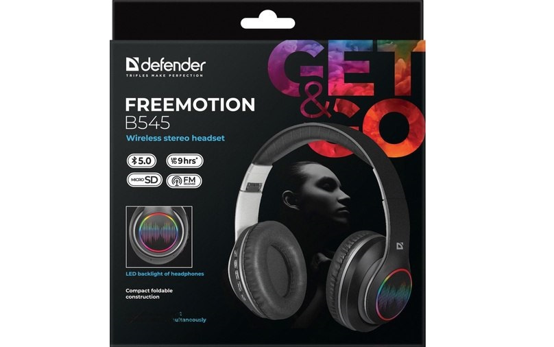 Беспроводные наушники Defender FreeMotion B545 / 63545 