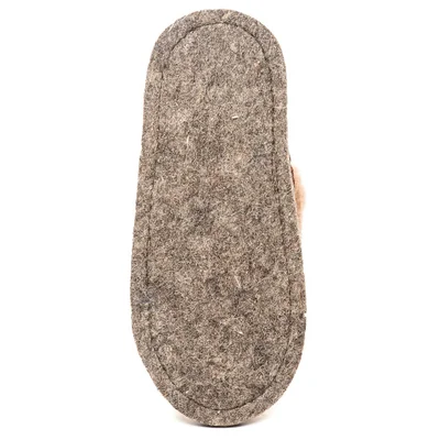 Тапочки из верблюжьей шерсти