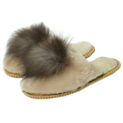 Тапочки из овчины