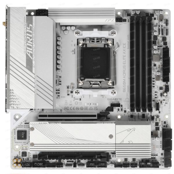 GIGABYTE B650M AORUS ELITE AX ICE motherboard