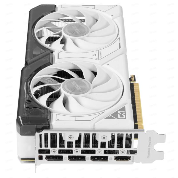 Video card ASUS GeForce RTX 4060 Ti Dual White OC Edition [DUAL-RTX4060TI-O8G-WHITE]