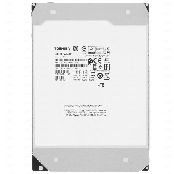 14 TB Hard Drive Toshiba MG07 [MG07ACA14TE]