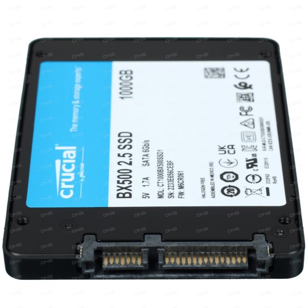 1000 GB 2.5" SATA drive Crucial BX500 [CT1000BX500SSD1]