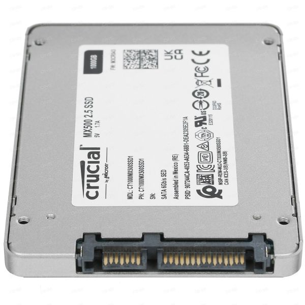 1000 GB 2.5" SATA drive Crucial MX500 [CT1000MX500SSD1]