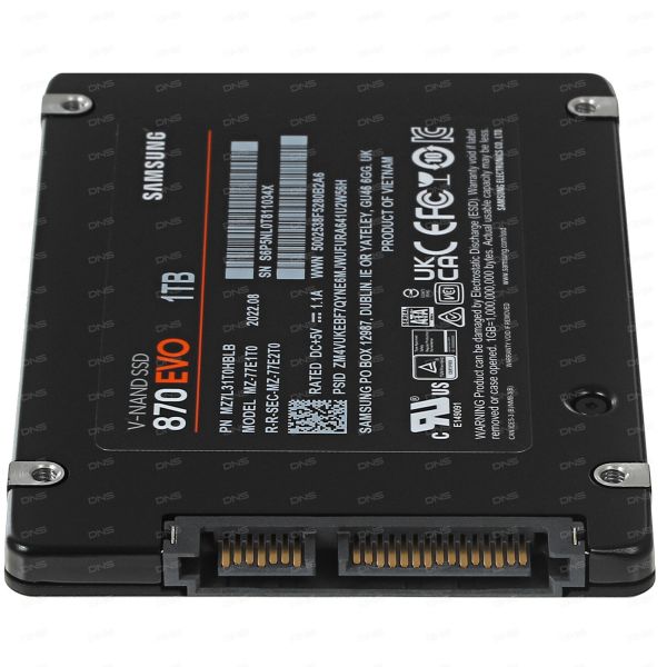 1000 GB 2.5" SATA drive Samsung 870 EVO [MZ-77E1T0BW/EU]