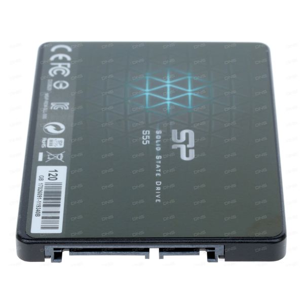 120 GB 2.5" SATA drive Silicon Power Slim S55 [SP120GBSS3S55S25]