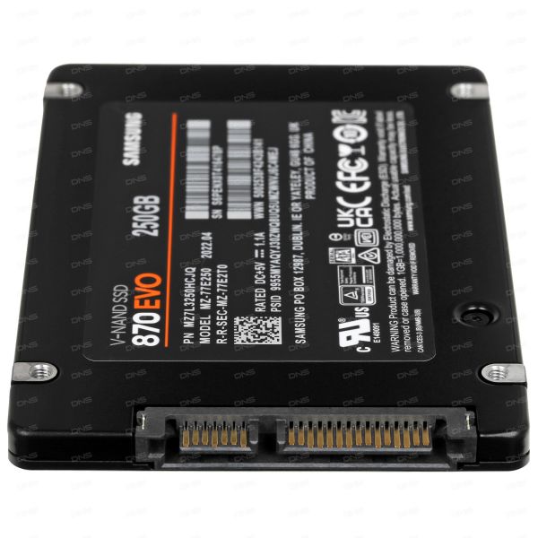 250 GB 2.5" SATA drive Samsung 870 EVO [MZ-77E250B/EU]