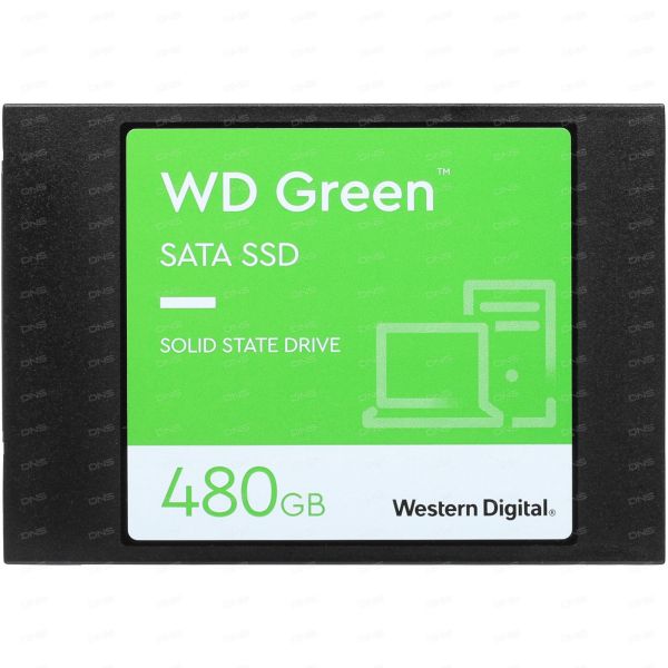 480 GB 2.5" SATA drive WD Green [WDS480G3G0A]