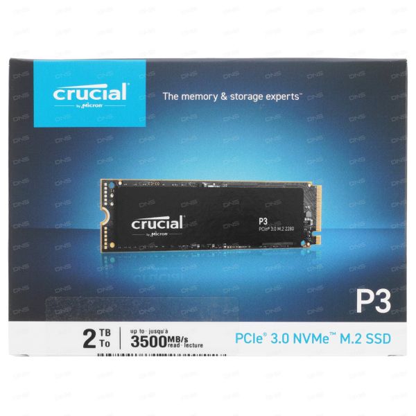 2000 GB SSD M.2 drive Crucial P3 [CT2000P3SSD8]