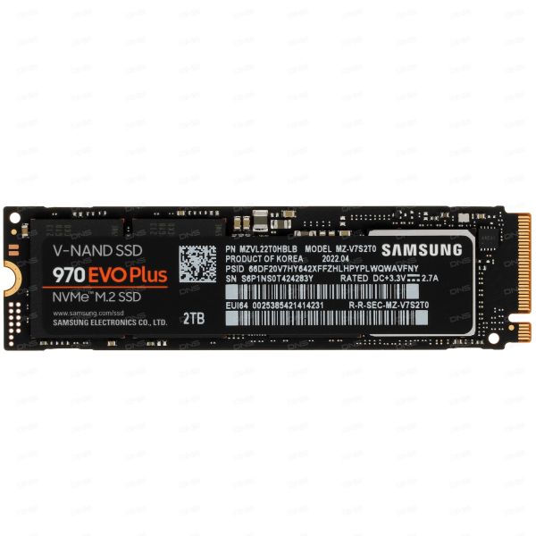 2000 GB SSD M.2 drive Samsung 970 EVO Plus [MZ-V7S2T0BW]