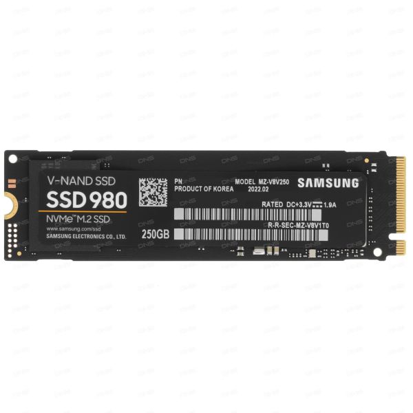 250 GB SSD M.2 drive Samsung 980 [MZ-V8V250BW]