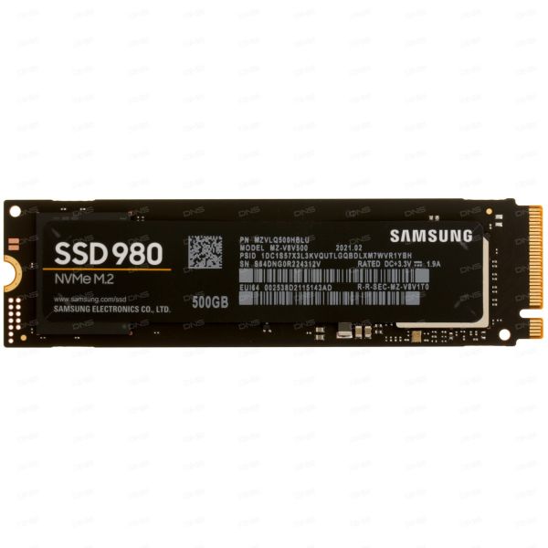 500 GB SSD M.2 drive Samsung 980 [MZ-V8V500BW]