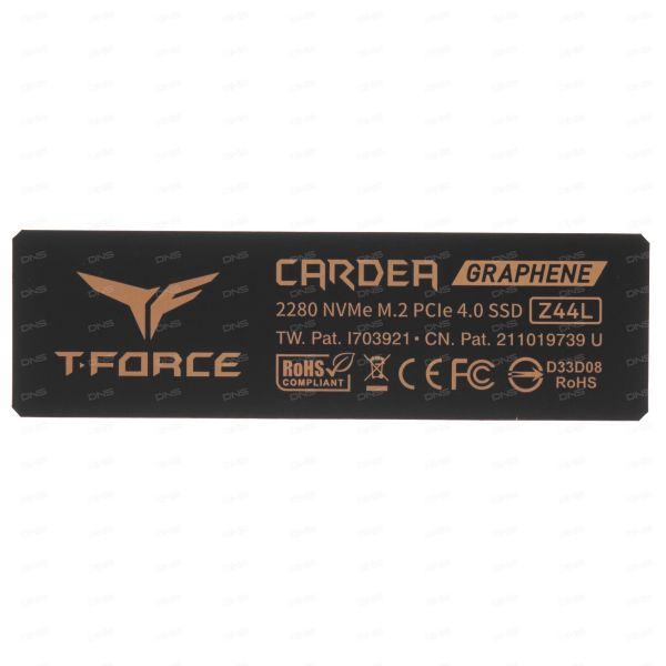 500 GB SSD M.2 drive Team Group T-FORCE CARDEA Z44L [TM8FPL500G0C127]