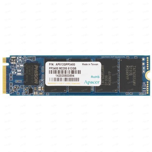 512 GB SSD M.2 drive Apacer PP3480 [AP512GPP3480-R]