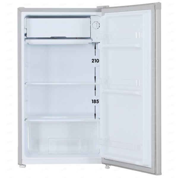 Compact refrigerator MAUNFELD MFF83SL gray