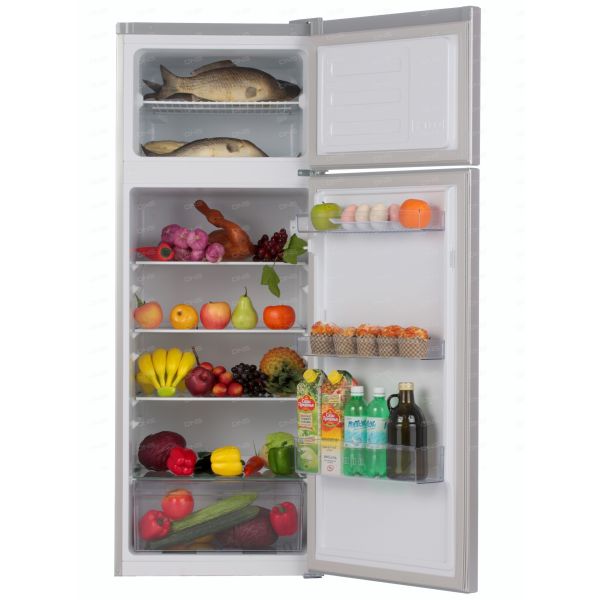 Refrigerator with freezer Beko RDSK240M00S gray