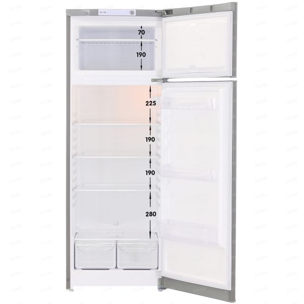 Refrigerator with freezer Indesit TIA 16 G silver
