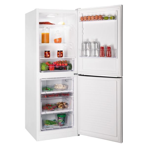 Refrigerator with freezer Nordfrost NRB 151 W white