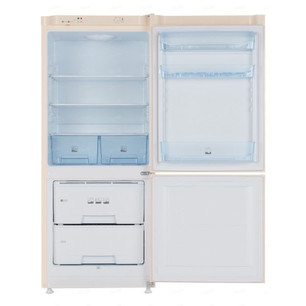 Refrigerator with freezer Pozis RK-101 beige