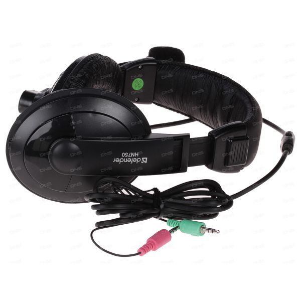 Wired headphones Defender Gryphon HN-750 black