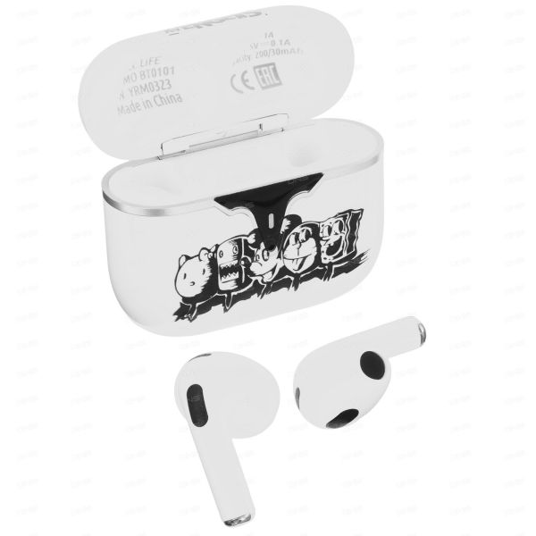 TWS QUMO LiFE headphones white
