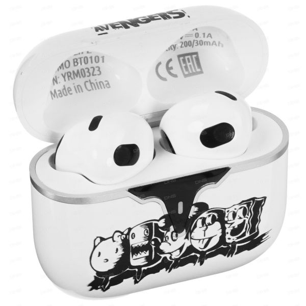 TWS QUMO LiFE headphones white