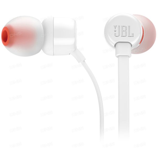 Wired headphones JBL T110 white