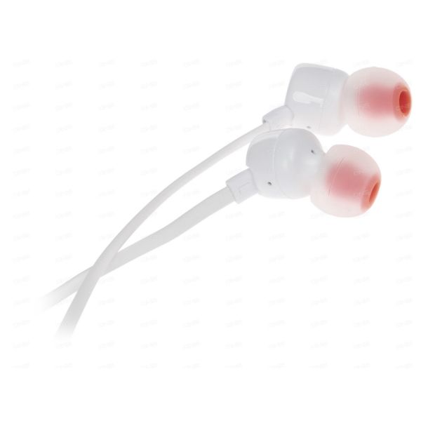 Wired headphones JBL T110 white