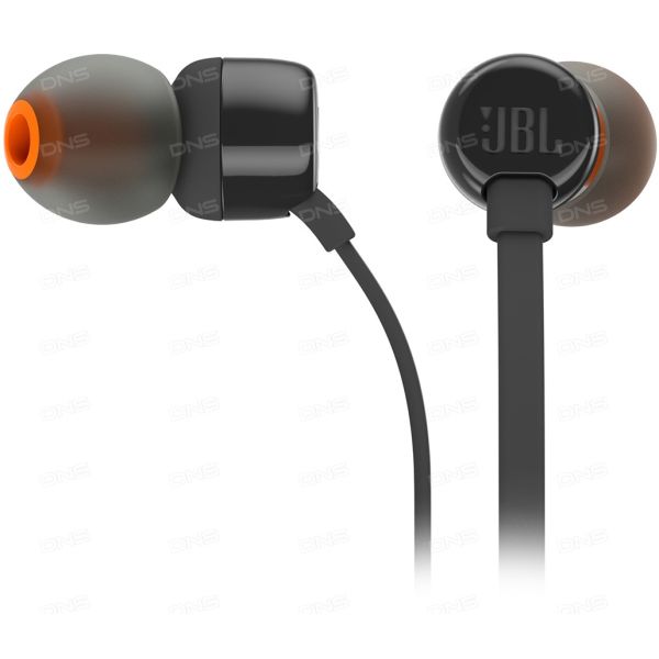 Wired headphones JBL T110 black
