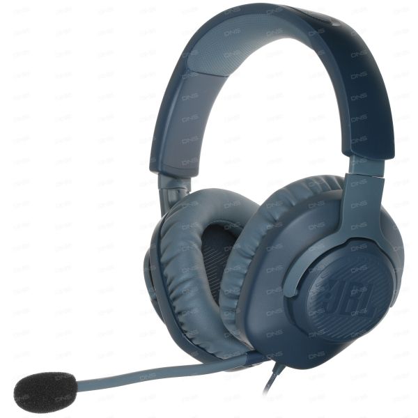 Wired headphones JBL QUANTUM 100 blue