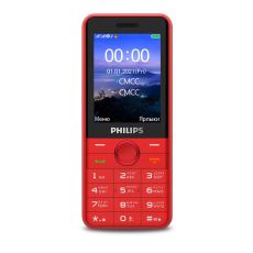 Cell phone Philips Xenium E172 red