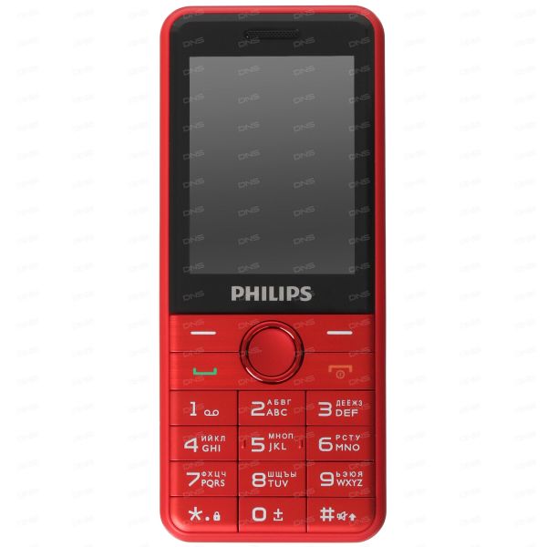Cell phone Philips Xenium E172 red