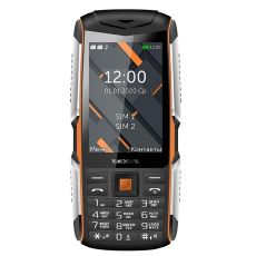 Cell phone teXet TM-D426 black/orange