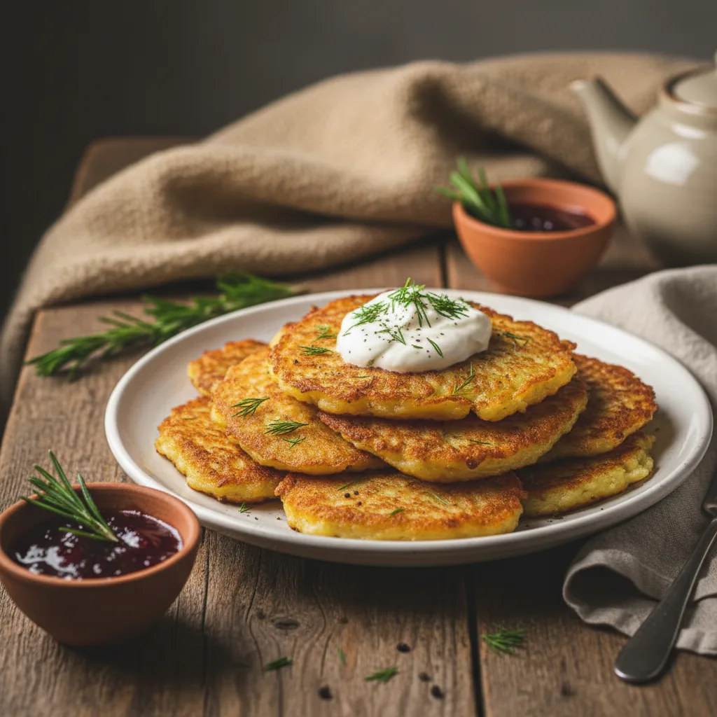 Картофельные оладьи (драники)