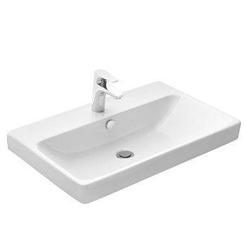 Раковина мебельная АКВАТОН АДРИАНА 70,5Х45, белый