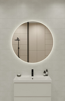 Зеркало с подсветкой круглое Cersanit ECLIPSE smart 100х100