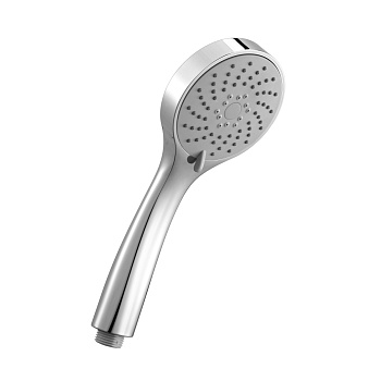 Лейка душевая круглая 3-функцион.100*251 0мм,хром,блистер.LM0813C