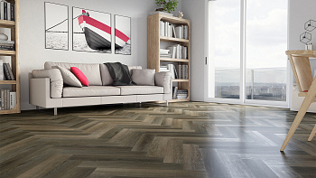 Кварцевый ламинат SPC Fargo Parquet 33-62W921 Дуб Кальвадос 615х123х4 мм (1,513 кв.м/уп)