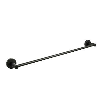 Полотенцедержатель трубчатый Fixsen COMFORT BLACK FX-86001, чёрный 