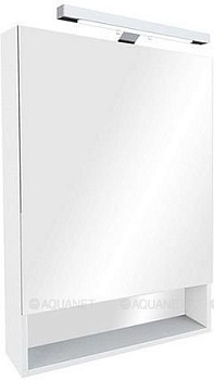 Зеркальный шкаф ROCA GAP ORIGINAL 80х85х12,9, с подсветкой, белый