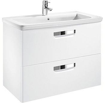 Тумба под раковину Roca Gap 80 (77,7см), подвесная, белая